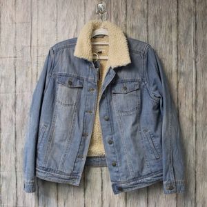 *NWT* Fleece lined Jean Jacket.